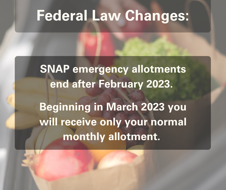 Federal Law Changes