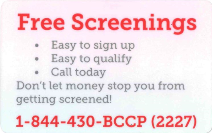 Free Screenings